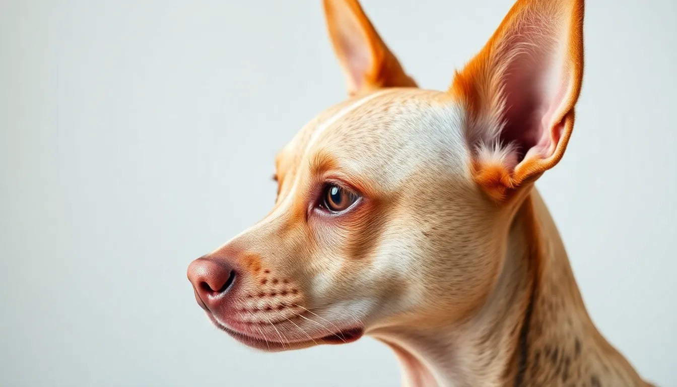 Imagen de un perrocon la piel irritada y alopecia