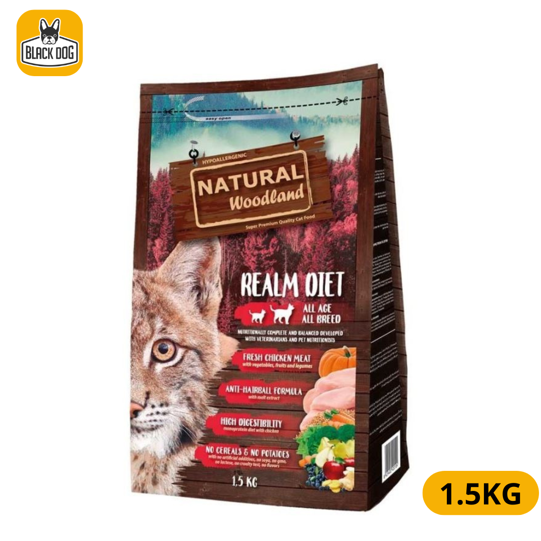 NATURAL WOODLAND REALM DIET 1,5 KG