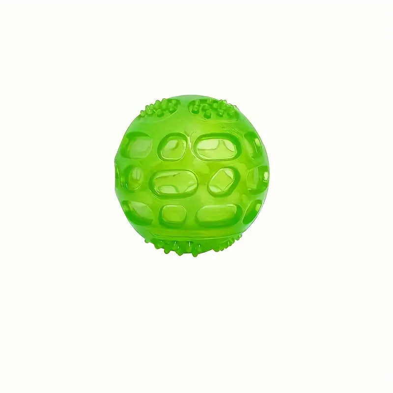 SQUEAKY Ball Green - Ø 6.3 cm - Black Dog Panamá 