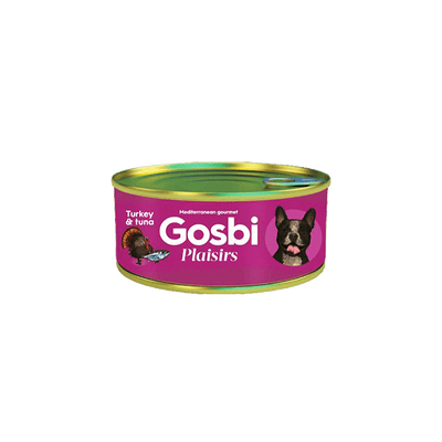 GOSBI PLAISIRS TURKEY & TUNA 185G - Black Dog Panamá 