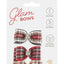 GLAM Hair Accessories for pets heart shape clip Black&Red