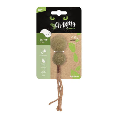 CHARMY Catnip Toy - SNOWMAN - Black Dog Panamá 