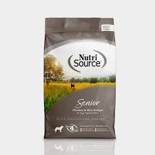 NUTRISOURCE SENIOR CHICKEN & RICE 12LBS - Black Dog Panamá 