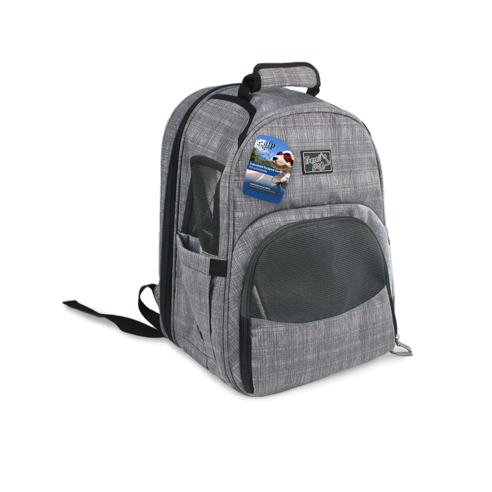 Travel Dog - Expendable Backpack Carrier - Black Dog Panamá 