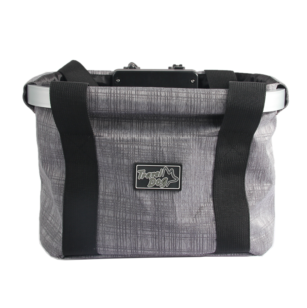 TRAVEL DOG - EASY-GO BICYCLE PET BASKET - Black Dog Panamá 