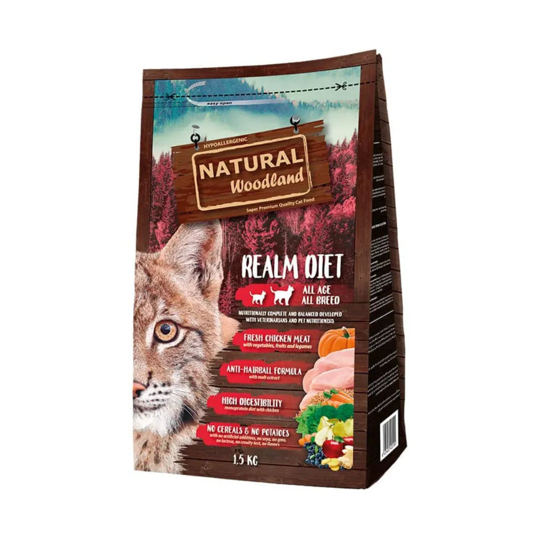 NATURAL WOODLAND REALM DIET 1,5 KG
