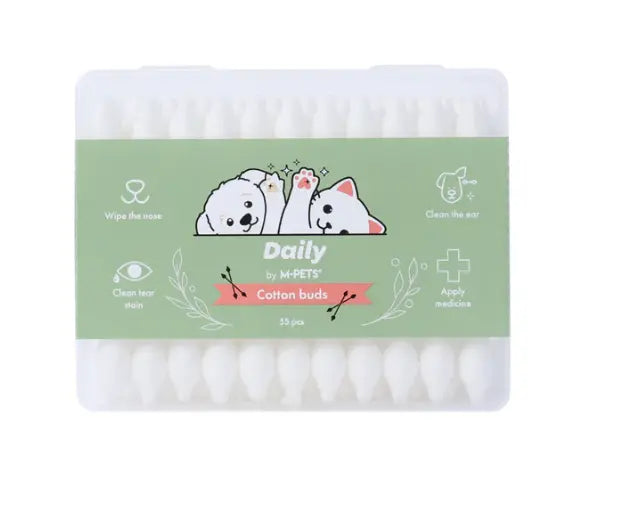 Daily Pet Cotton buds 10.8 x 8.7 x 4 cm - 55 pcs