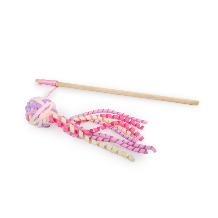 Knotty Habit - Woolly Ball - Pink - Black Dog Panamá 