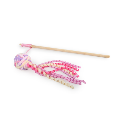 Knotty Habit - Woolly Ball - Pink - Black Dog Panamá 