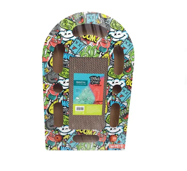 URBANSTYLE Freestyle Cat Scratcher - mixed color