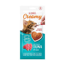 CATIT CREAMY TUNA 40GR 4X10G - Black Dog Panamá 