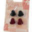 GLAM Hair Accessories for pets heart shape clip Black&Red
