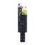 T-REX PROTECTIVE SPIKED DOG COLLAR  S - Black Dog Panamá 