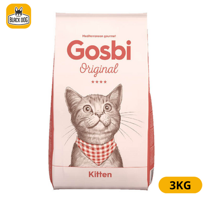 GOSBI ORIGINAL CAT KITTEN 3KG - Black Dog Panamá 