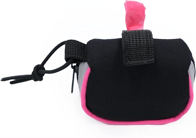 ZippyPaws Adventure Leash Bag - Dispensador de Bolsas Rosa