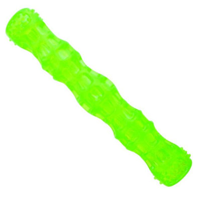 SQUEAKY Stick Green - 27.3 x 5 cm - Black Dog Panamá 