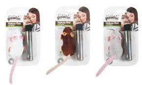 28302  -  CAT TOY WITH CATNIP REFILL - Black Dog Panamá 