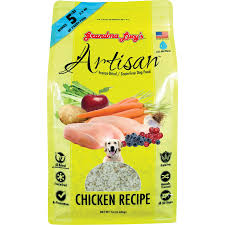 GL ARTISAN CHICKEN RECIPE DOG FOOD 1LB - Black Dog Panamá 