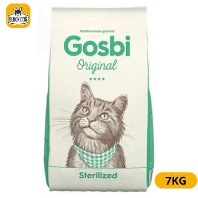 GOSBI ORIGINAL STERELIZED 7KG - Black Dog Panamá 