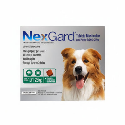 NexGard L Tableta Antiparasitaria – 10-25 kg