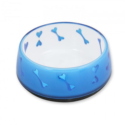 AFP DOG LOVE BOWL BLUE LARGE - Black Dog Panamá 