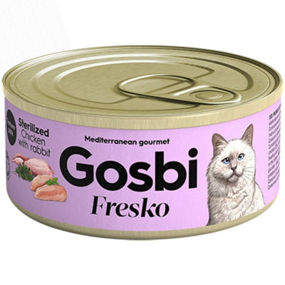 GOSBI FRESKO CHICKEN WITH RABBIT 70g - Black Dog Panamá 