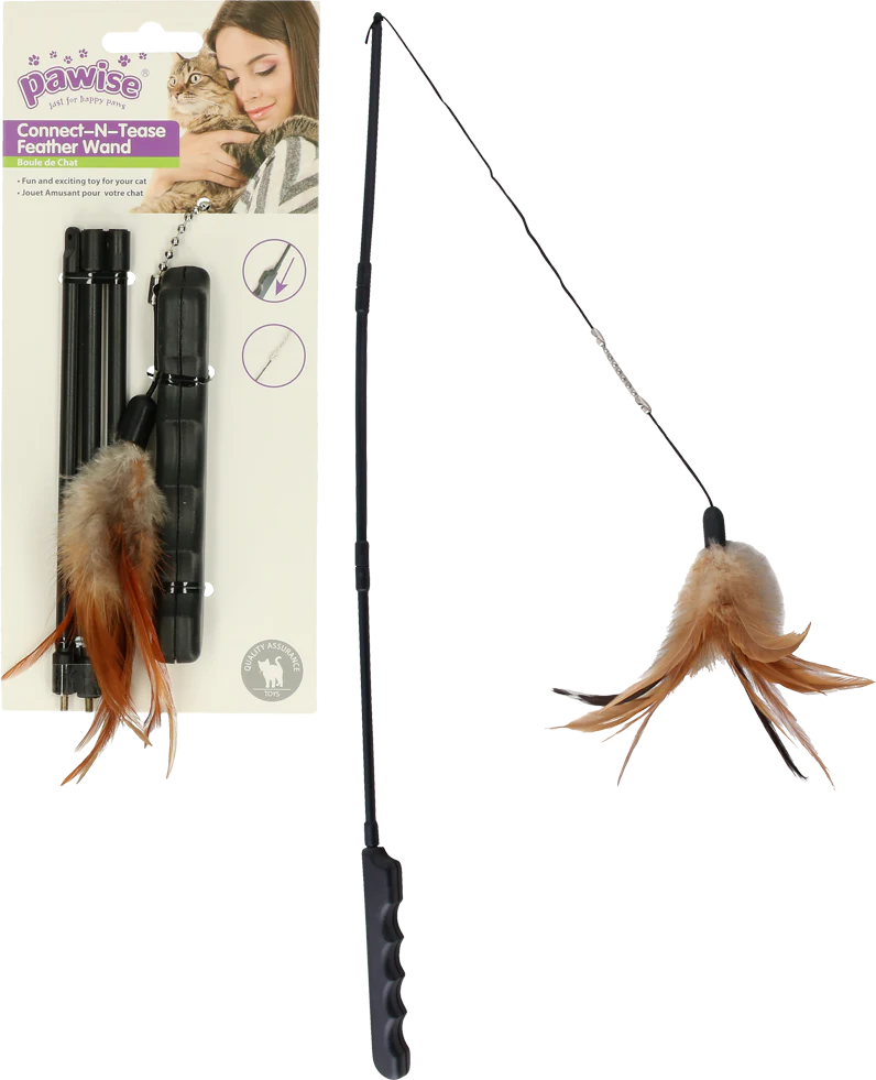 Connect-N-Tease  Feather Wand - Black Dog Panamá 