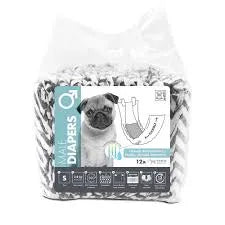 DIAPERS - Male Dog - S - Black Dog Panamá 
