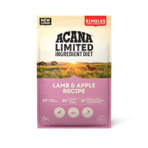 ACANA DOG SINGLES LAMB & APPLE 13LB - Black Dog Panamá 