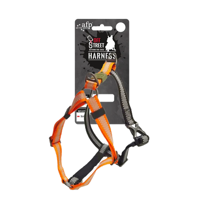 DOG NON-PULL HARNESS - TANGERINE-XL - Black Dog Panamá 