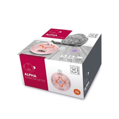 ALPHA Interactive Cat Toy - Pink - Black Dog Panamá 