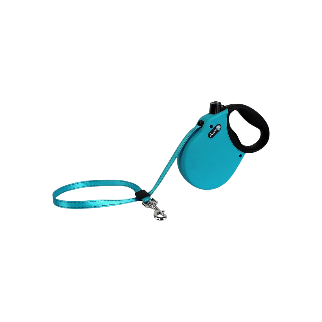 Alcott Adventure Retractable Leash Azul – M