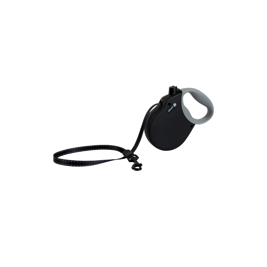 Alcott Adventure Retractable Leash Negra – L