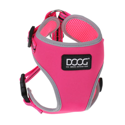 DOOG Neoflex Dog Harness LADY (Neon) - Small - Black Dog Panamá 