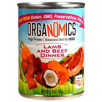 ORGANOMICS SALMON & DUCK DINNER DOG 362G - Black Dog Panamá 