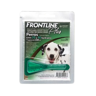 Frontline Plus Pipeta Antiparasitaria – 20-40 kg