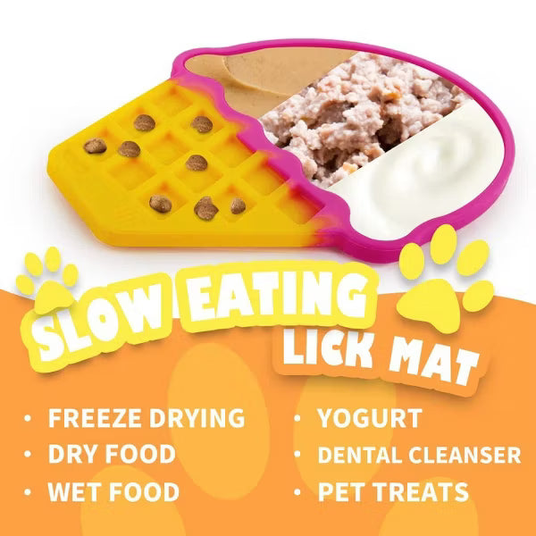 AFP Lick Mat Ice Cream - Tapete para Lamer Perros