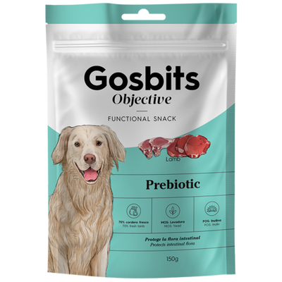 GOSBITS OBJECTIVE PREBIOTIC DOG 150G - Black Dog Panamá 