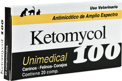 KETOMYCOL 100MG CALIER INTERNACIONAL PANAMA S.A.