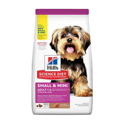 Hill's Science Diet Adult Small Paws Alimento con Cordero y Arroz Integral para Perros Adultos de Razas Pequeñas - 4.5 lb