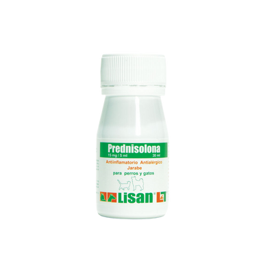 Lisan Prednisolona 15 mg Antiinflamatorio – 30 ml