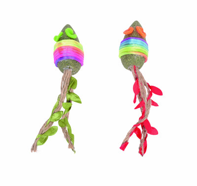 CHARMY CATNIP TOY MOUSES - Black Dog Panamá 