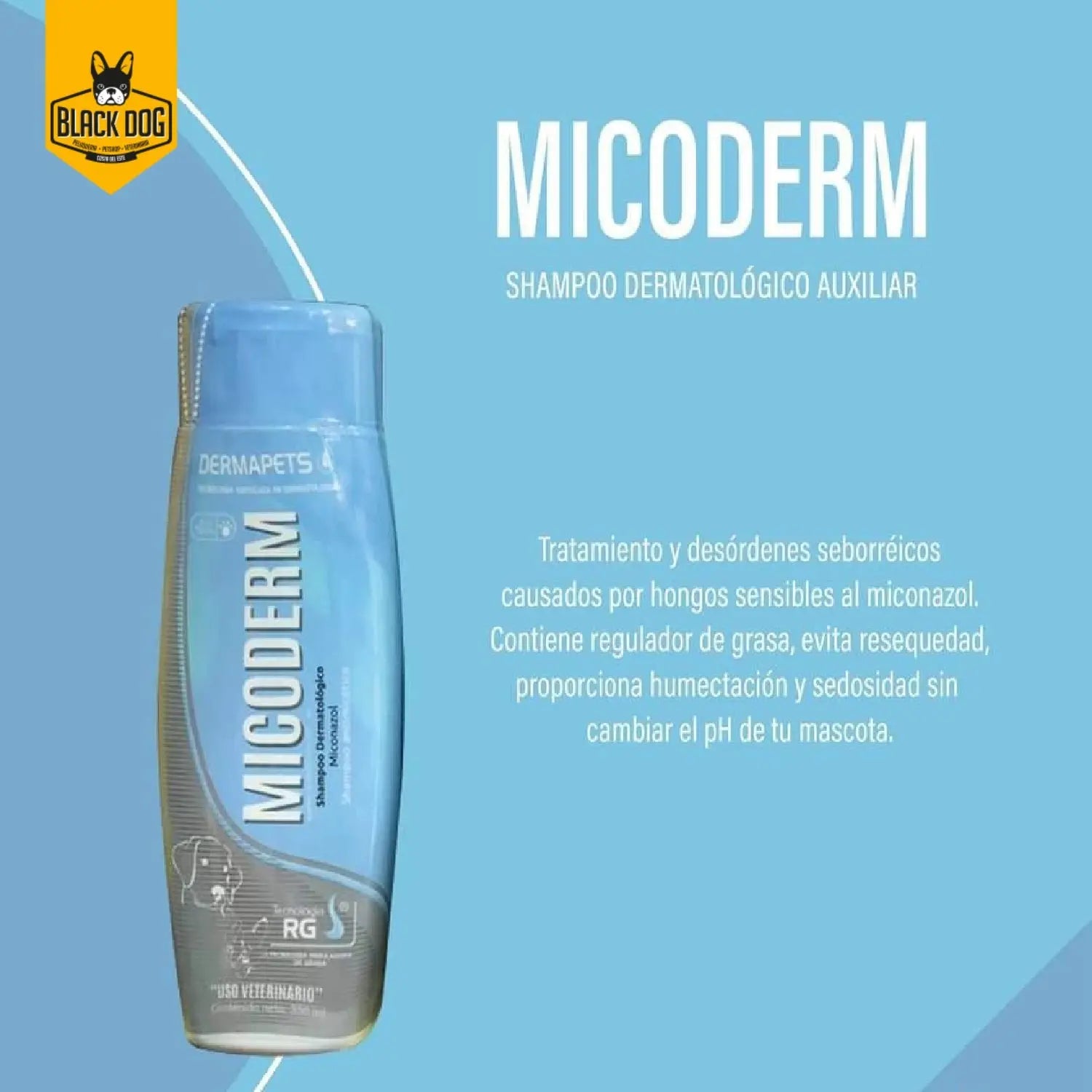 MICODERM SHAMPOO X 350ML INSUVET