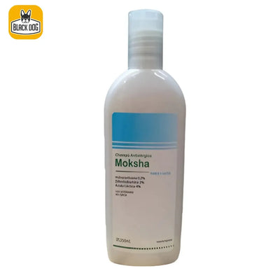MOKSHA SHAMPOO ANTISEBORREICO 250ML Black Dog Panamá