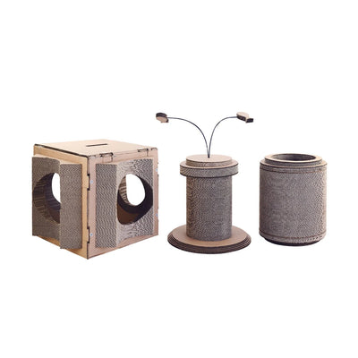 BUILD'IT CAPITOL Cat Scratcher - Black Dog Panamá 
