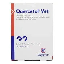 QUERCETOL VET 100MG X 10 COMP CAPITAL ANIMAL,S.A.