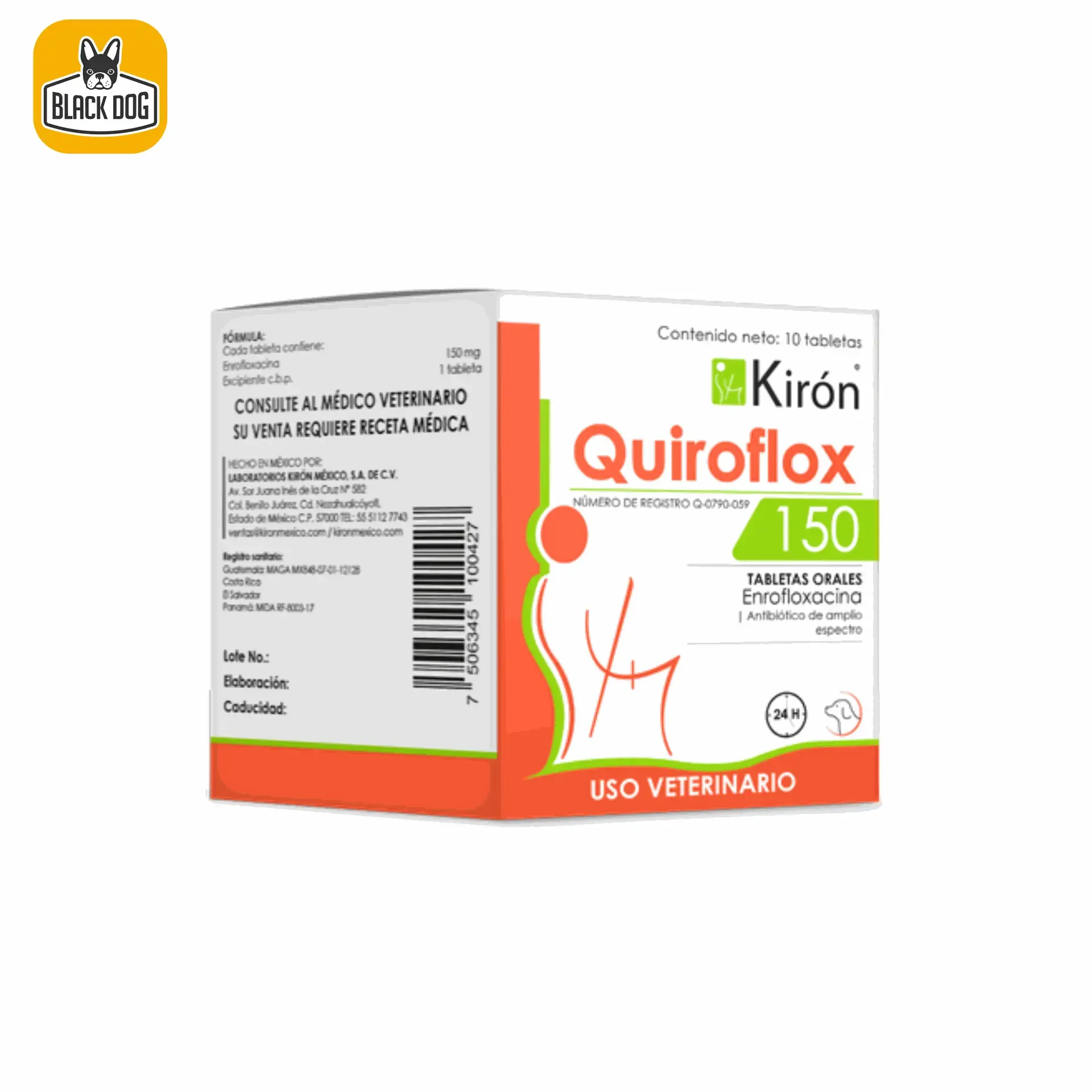QUIROFLOX 150 (ENROFLOXACINA) COMP CAPITAL ANIMAL,S.A.
