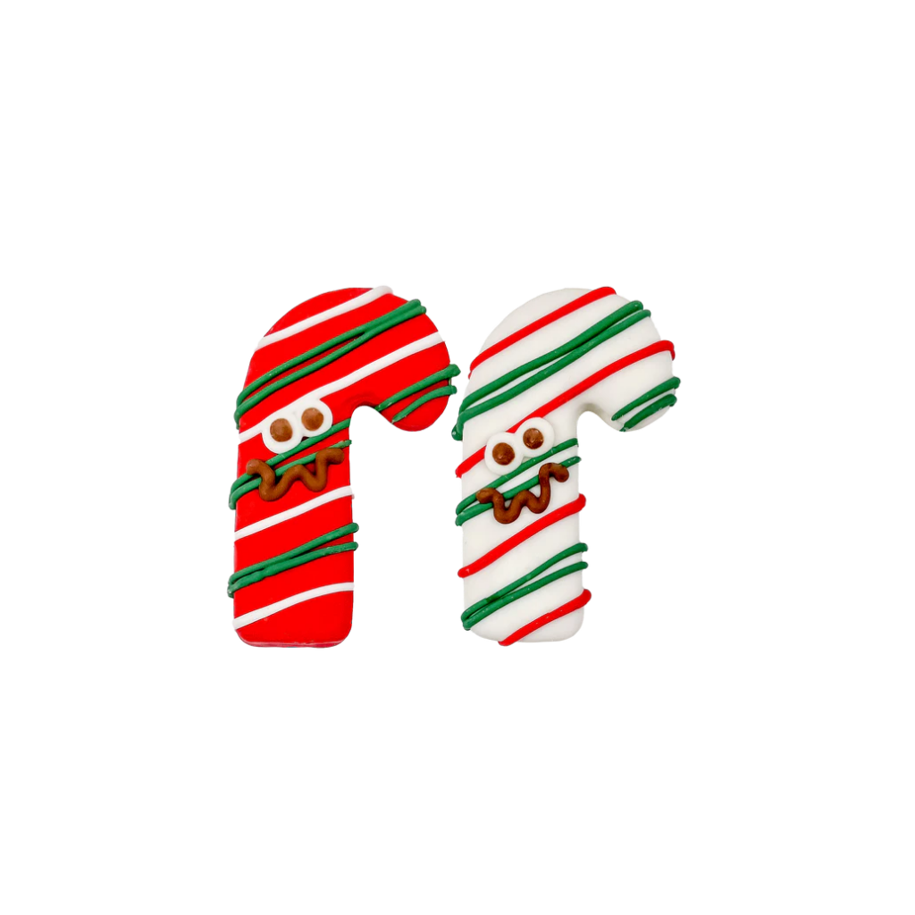 Bosco and Roxys Striped & Confused Canes Galletas – Unidad