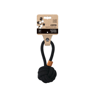 COTO Black Loop Ball 8 cm - Black Dog Panamá 