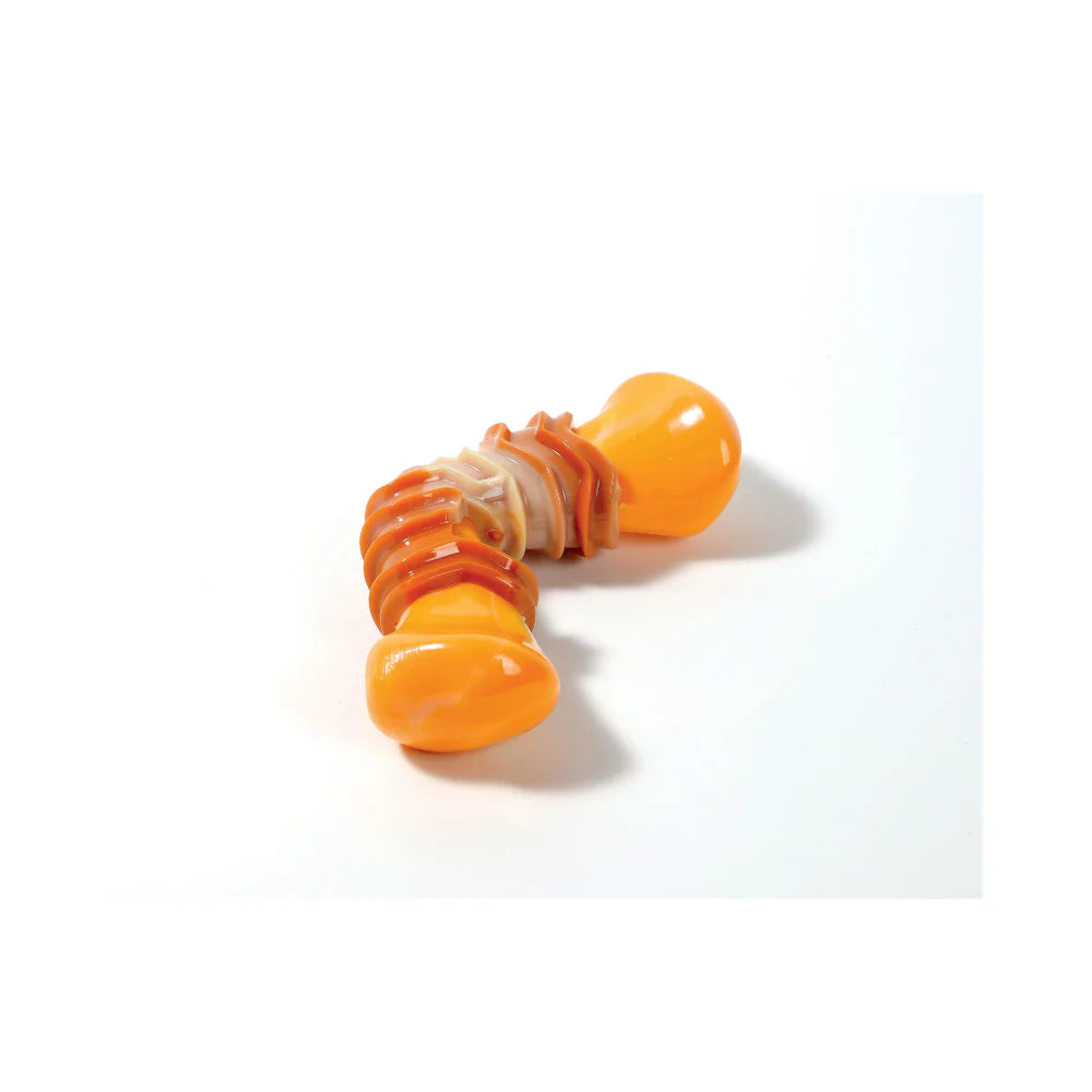 MPets Carnivore Boomerang Bone Sabor Tocino – 12.5 x 6.1 x 3.7 cm